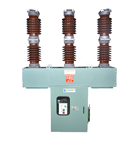 Porcelin clad vaccum circuit breaker